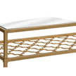 Chelsea House Pacific Coast Gold Console Table