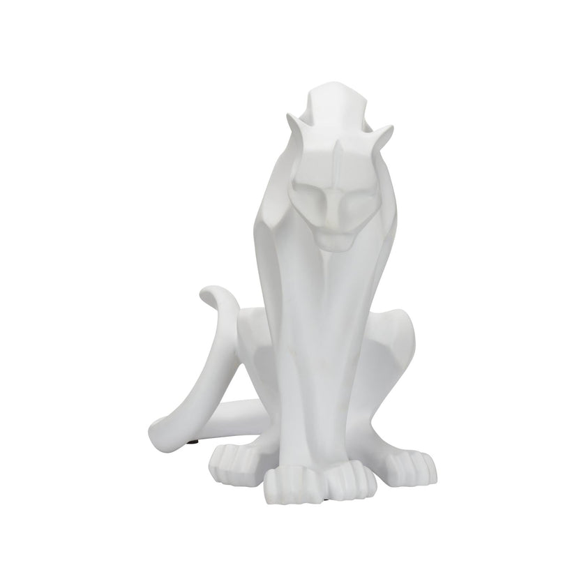 Chelsea House White Cat Sculpture