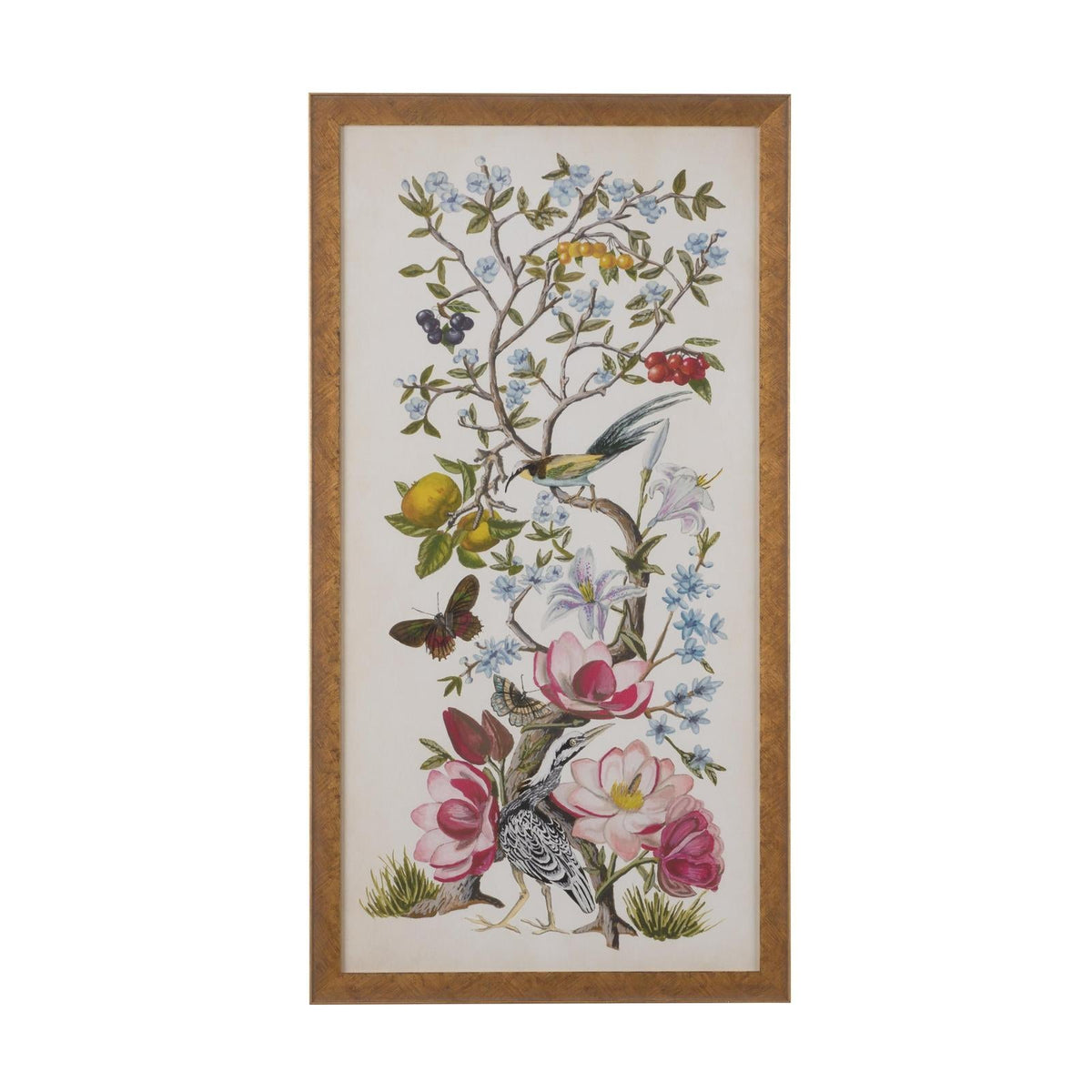 Chelsea House Chinoiserie Natura Panel Frame