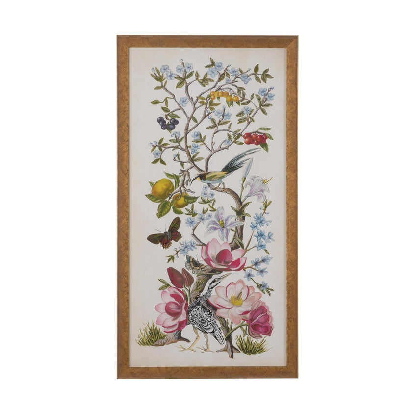 Chelsea House Chinoiserie Natura Panel Frame