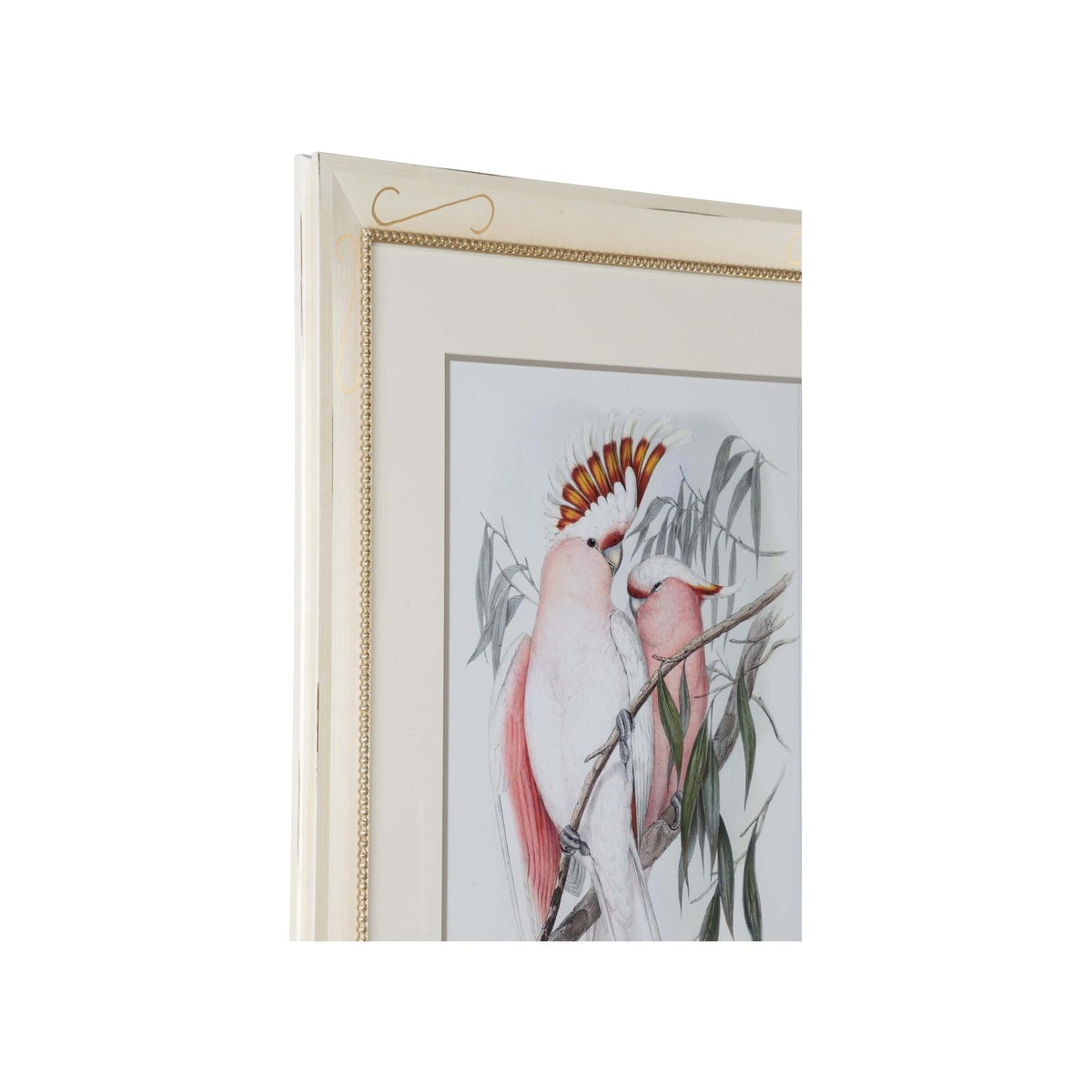 Chelsea House Pastel Parrots Frame