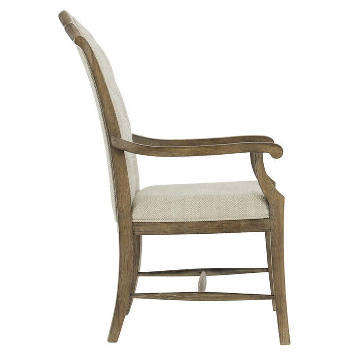 Bernhardt Rustic Patina Arm Chair