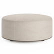 Bernhardt Lolo Leather Ottoman