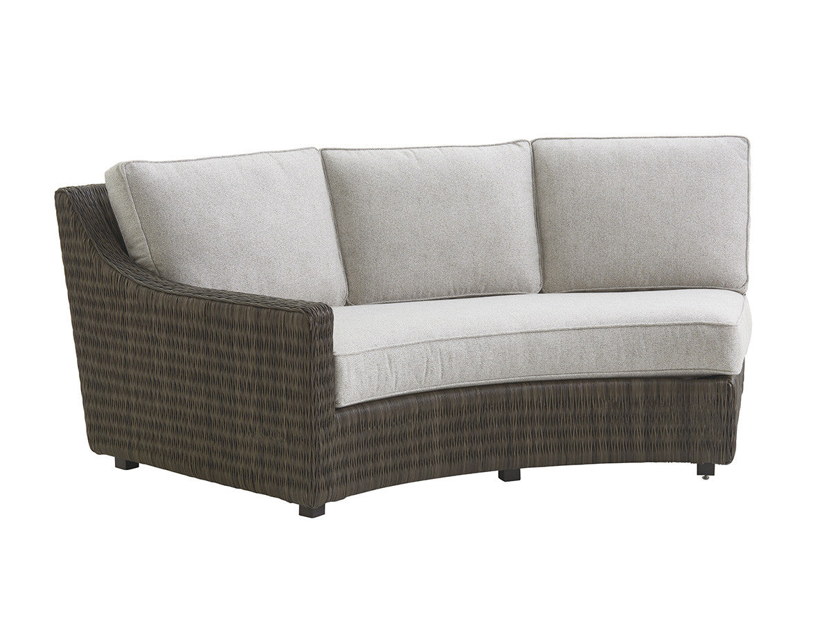 Tommy Bahama Outdoor Cypress Point Ocean Terrace Curved 3-Piece Sectional