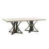 Tommy Bahama Outdoor Cypress Point Ocean Terrace Dining Table With Weatherstone Top - Driftwood