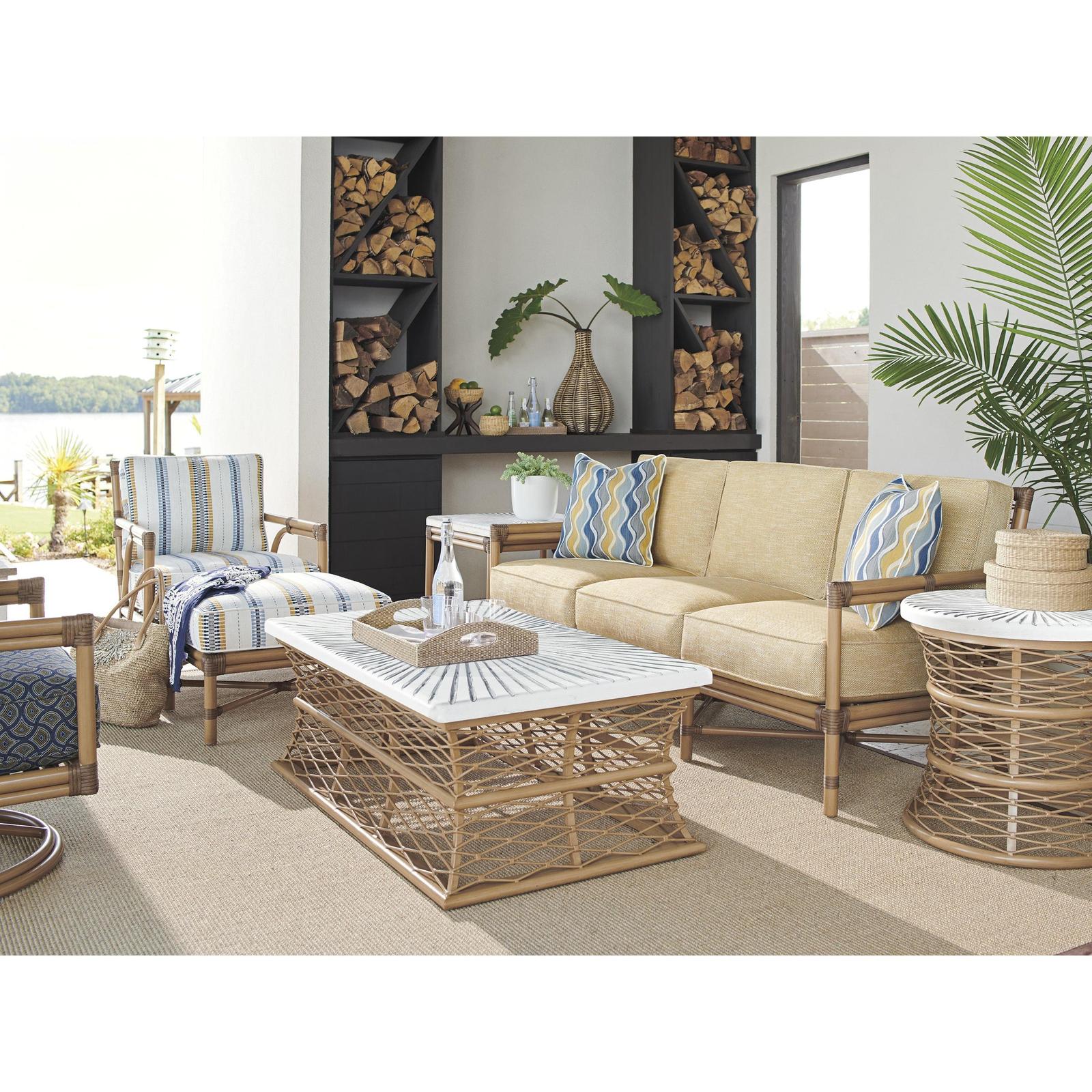 Tommy Bahama Outdoor Key Largo Round End Table