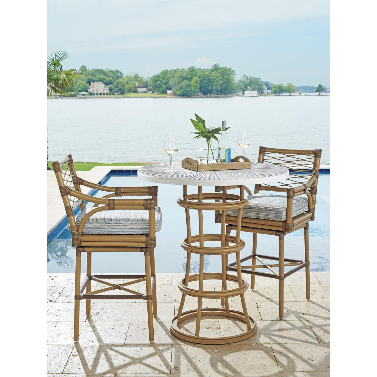 Tommy Bahama Outdoor Key Largo Bistro Table