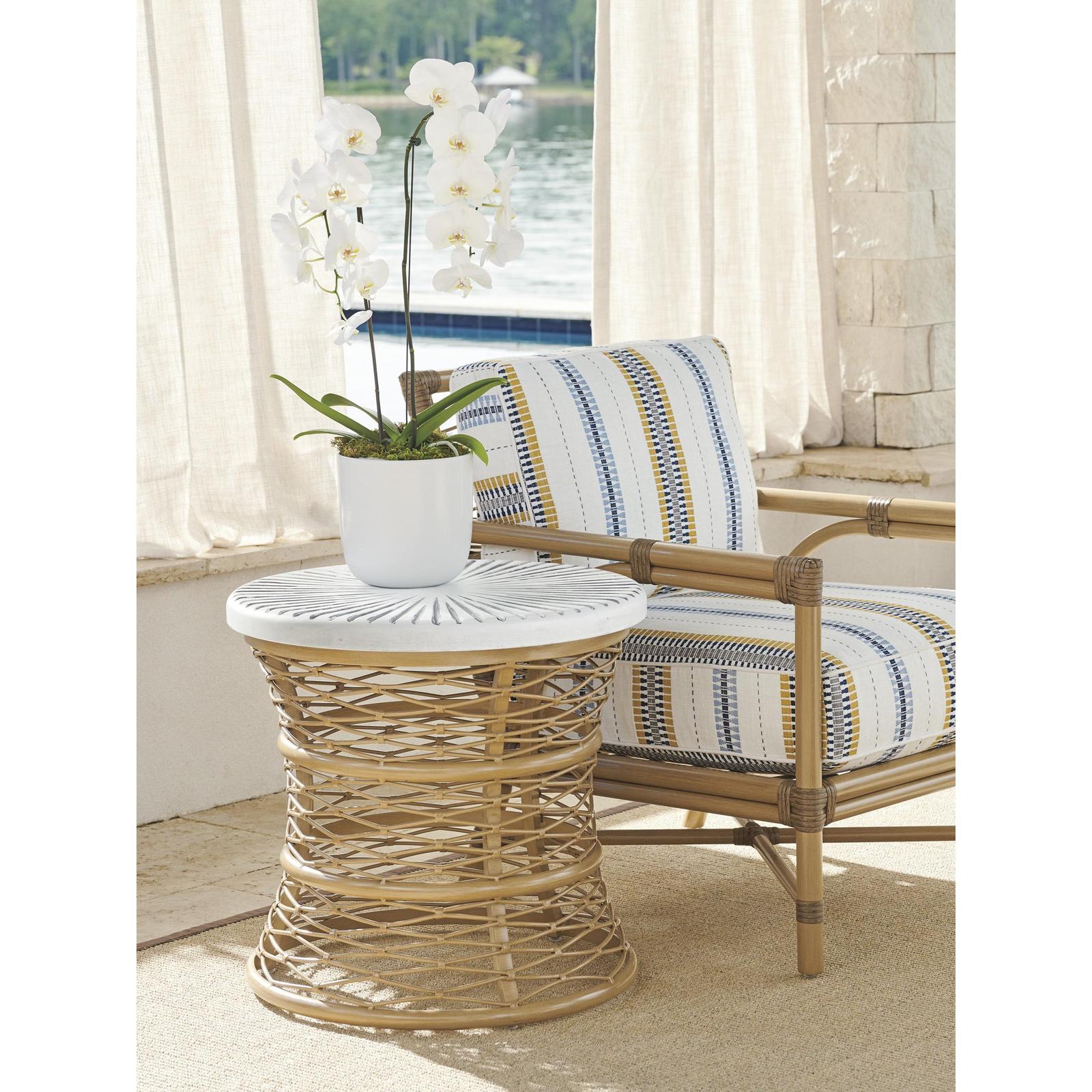 Tommy Bahama Outdoor Key Largo Round End Table