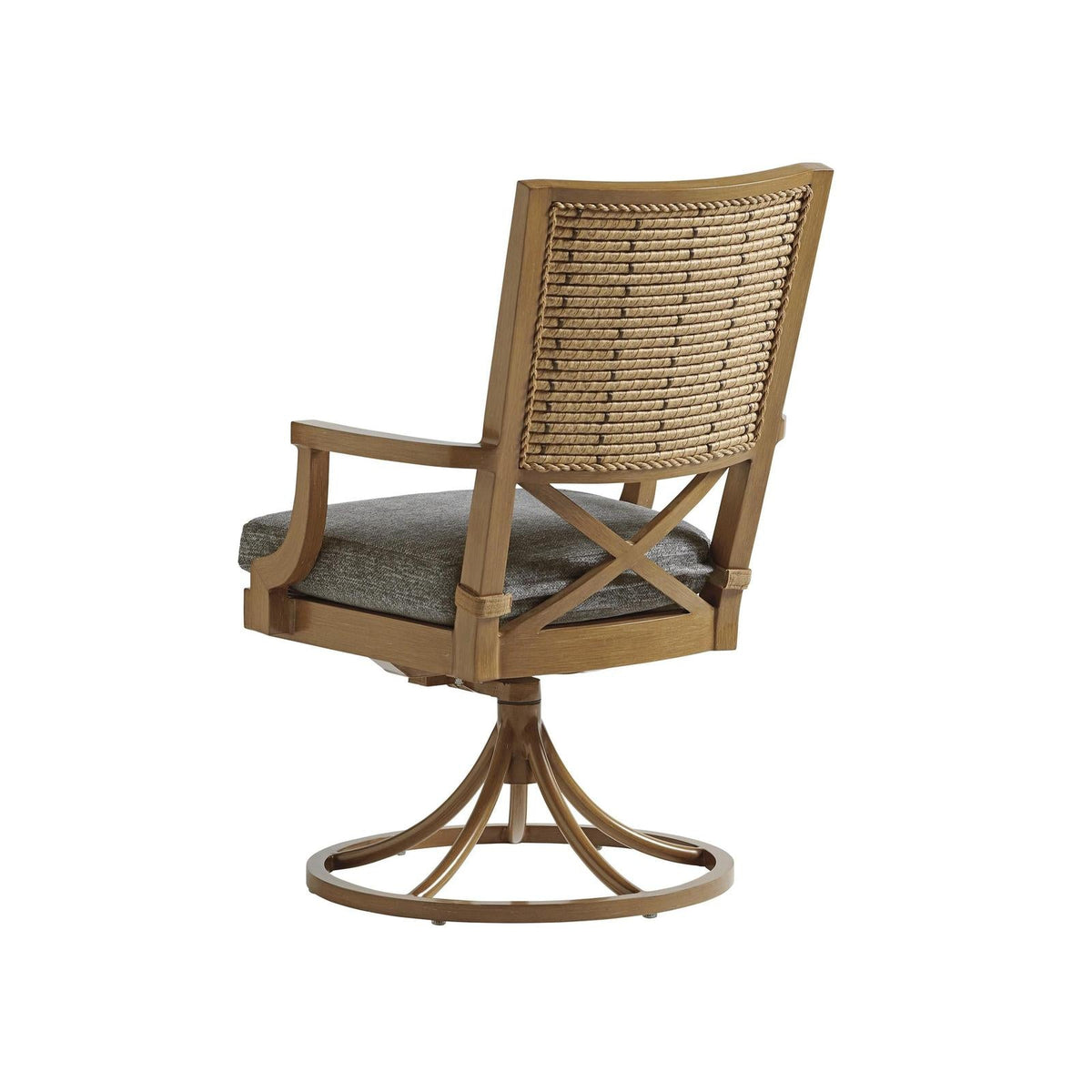 Tommy Bahama Outdoor Los Altos Valley View Swivel Rocker Dining Chair