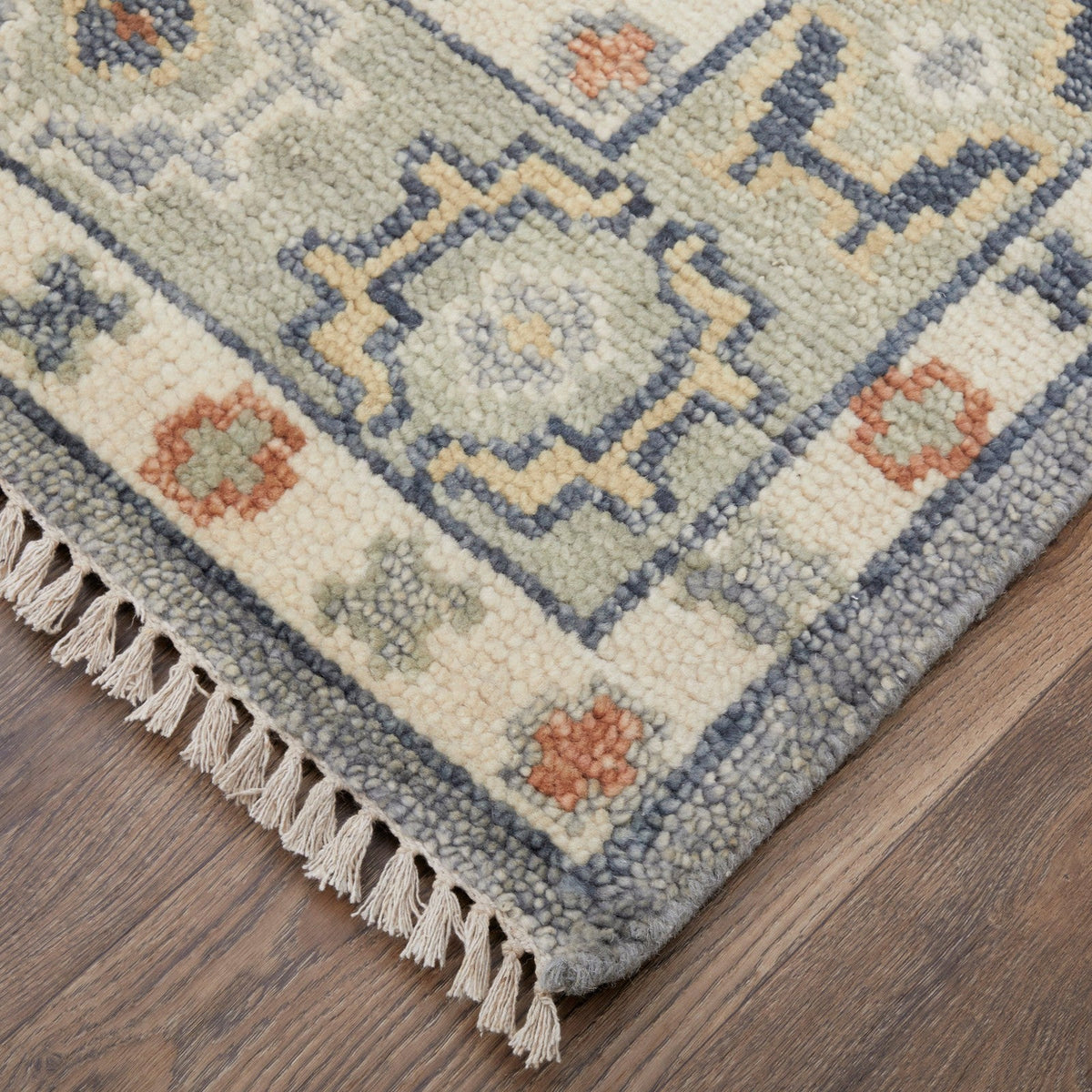 Feizy Fillmore 69CIF Transitional Diamond in Blue/Taupe/Gray