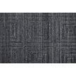 Feizy Redford 8670F Transitional Solid in Gray/Black