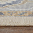 Feizy Karina 69G6F Transitional Floral & Botanical Rug in Ivory/Blue/Tan