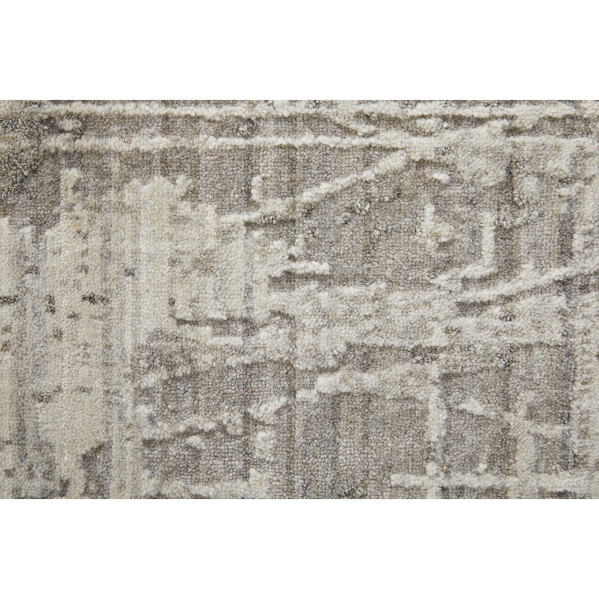 Feizy Eastfield 69A5F Modern Abstract in Gray/Ivory