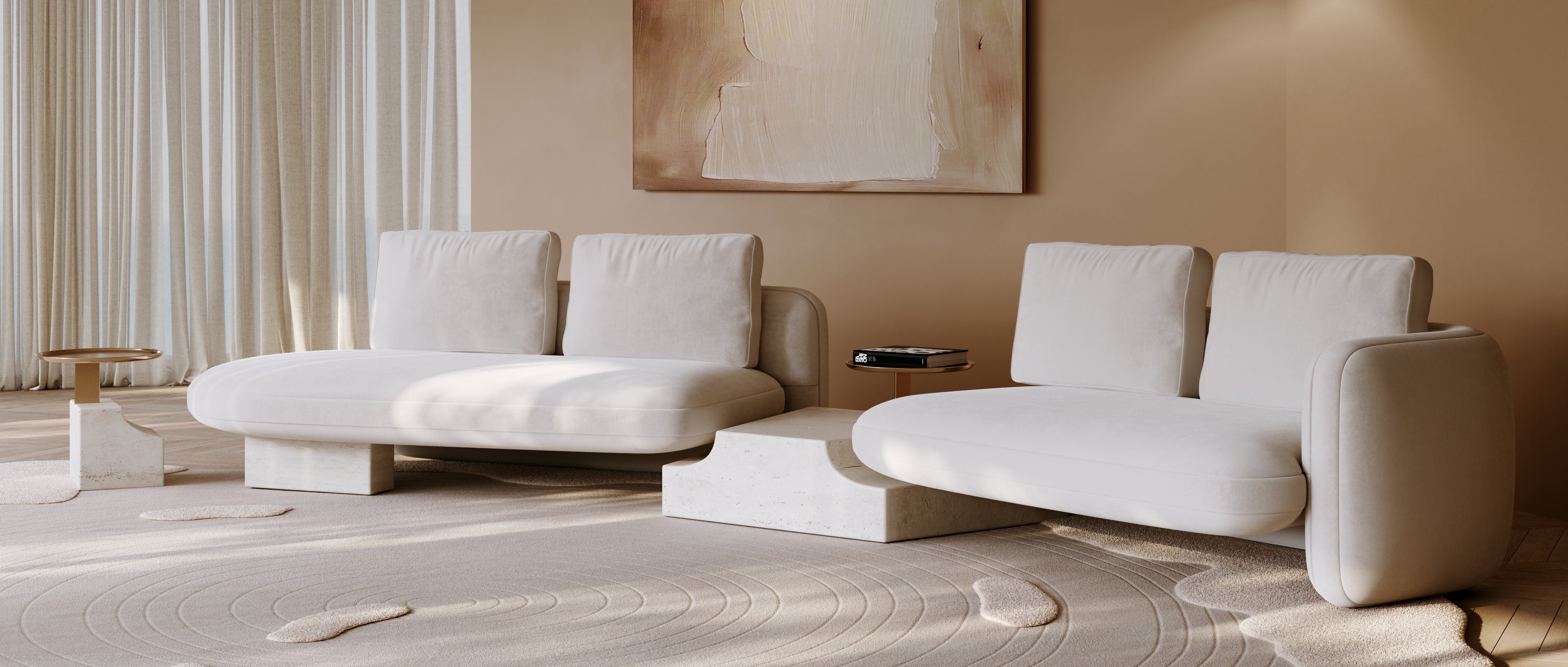 Caracole Overlap Sectional