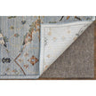 Feizy Melrose 39P4F Traditional Floral & Botanical Rug in Blue/Green/Ivory