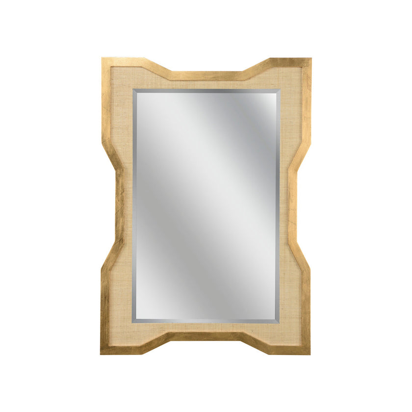 Wildwood Vanessa Gold Leaf Mirror
