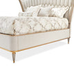 Michael Amini St. Charles Upholstered Bed - Dove Gray