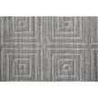 Feizy Redford 8670F Transitional Solid in Gray/Silver