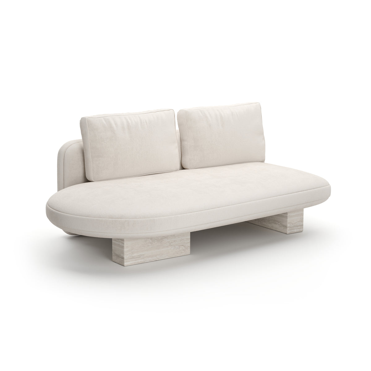 Caracole Overlap Sectional - Components