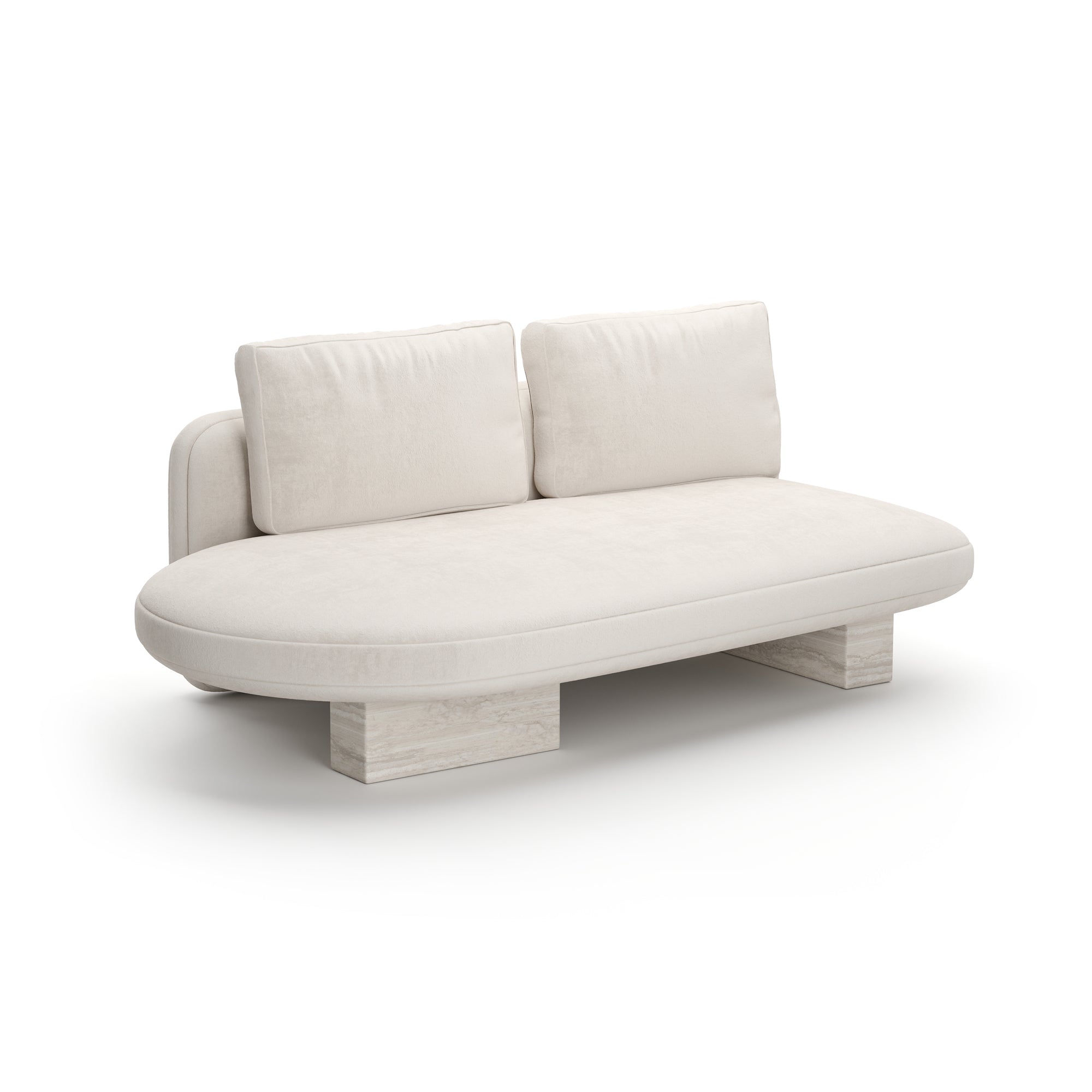 Caracole Overlap Sectional - Components