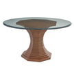 Lexington La Costa Cabrillo Glass Top Dining Table