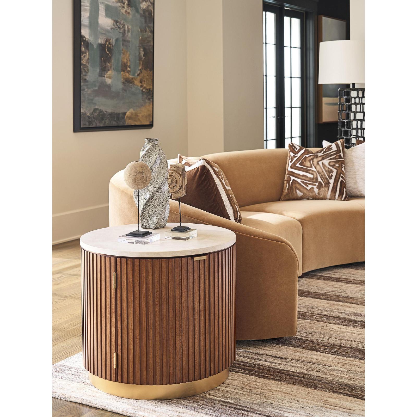 Lexington La Costa Avenida Round End Table