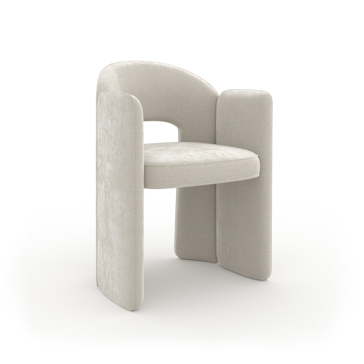 Caracole Classic Overlap Arm Dining Chair