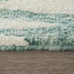 Feizy Wallace 8A40F Modern Chevron Rug in Blue/White