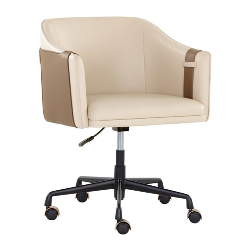 Sunpan Carter Office Chair - Napa Beige / Napa Tan