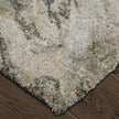 Feizy Skyview 39Q8F Modern Abstract Rug in Gray/Green/Ivory