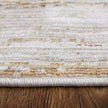 Feizy Deja 39PKF Modern Distressed Rug in Ivory/Brown/Tan
