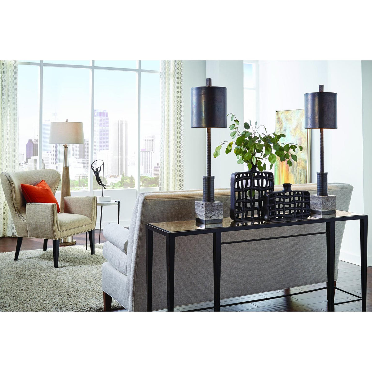 Wildwood Chelsea Bronze Console Table