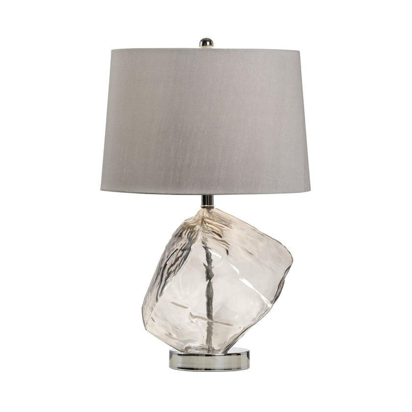 Wildwood Ice Smoked Glass Lamp