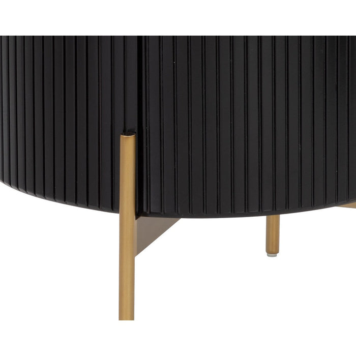 Sunpan Paloma End Table - Black