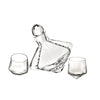 Vista Alegre Carrossel Whisky Decanter and 2 Old Fashion Set