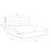 Sunpan Beckham Bed