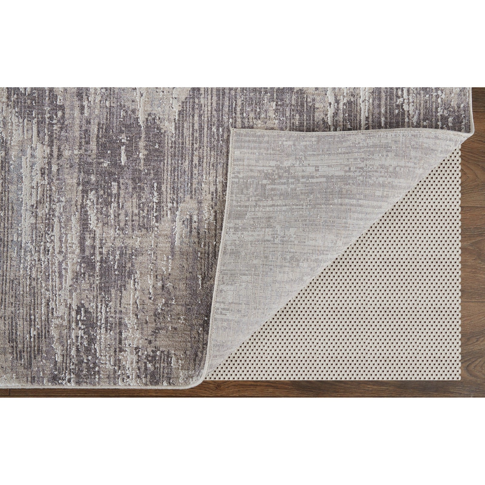 Feizy Lennon 39FYF Transitional Abstract in Tan/Taupe/Gray