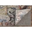 Feizy Melrose 39P2F Transitional Ikat Rug in Ivory/Red/Gray