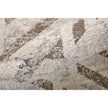 Feizy Vancouver 39NQF Modern Geometric Rug in Ivory/Tan/Brown