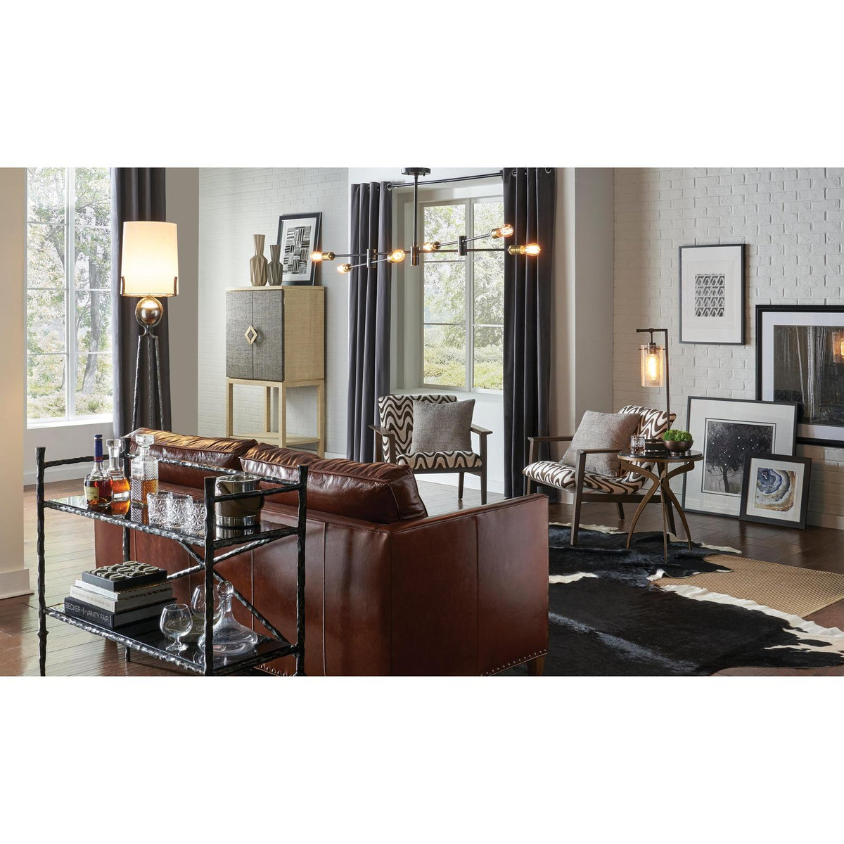 Wildwood Drake Black Side Table