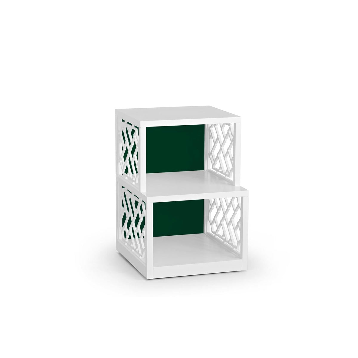 Wildwood Chip Green Side Shelf