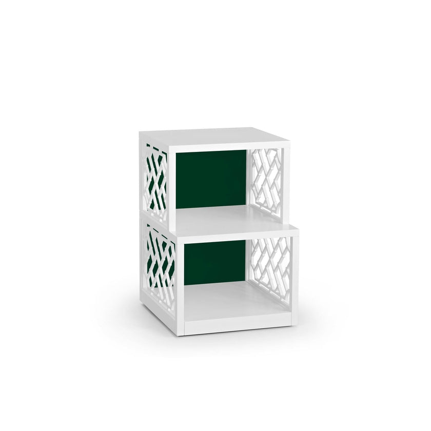 Wildwood Chip Green Side Shelf