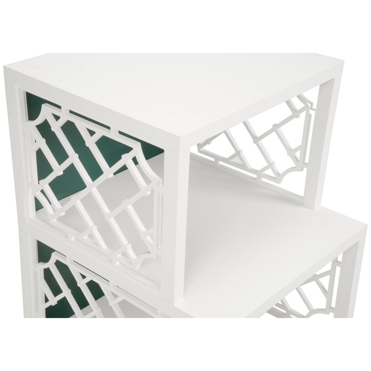 Wildwood Chip Green Side Shelf