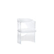 Wildwood Baran White Barrel Back Chair