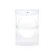 Wildwood Baran White Barrel Back Chair
