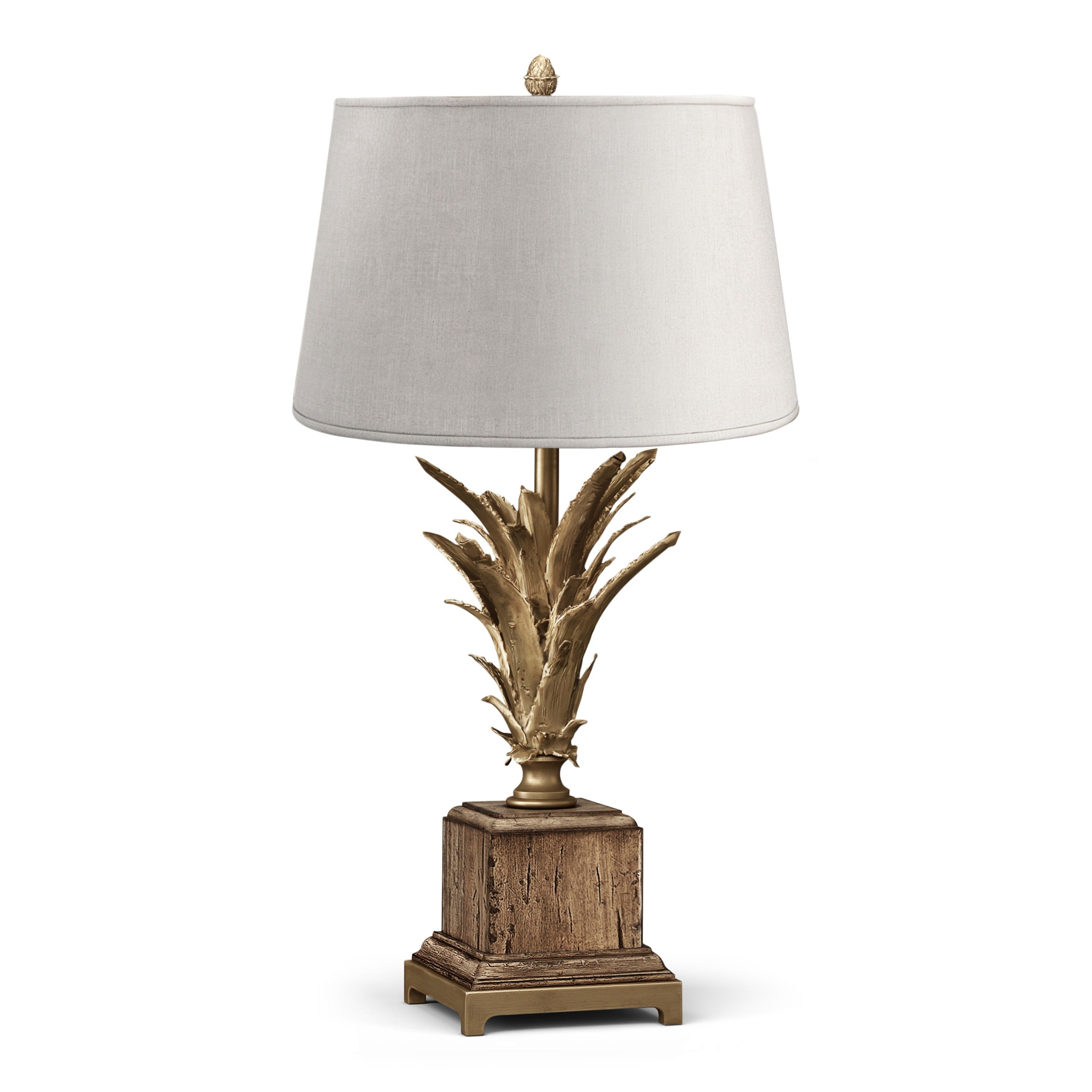 Jonathan Charles Palm Leaf Table Lamp