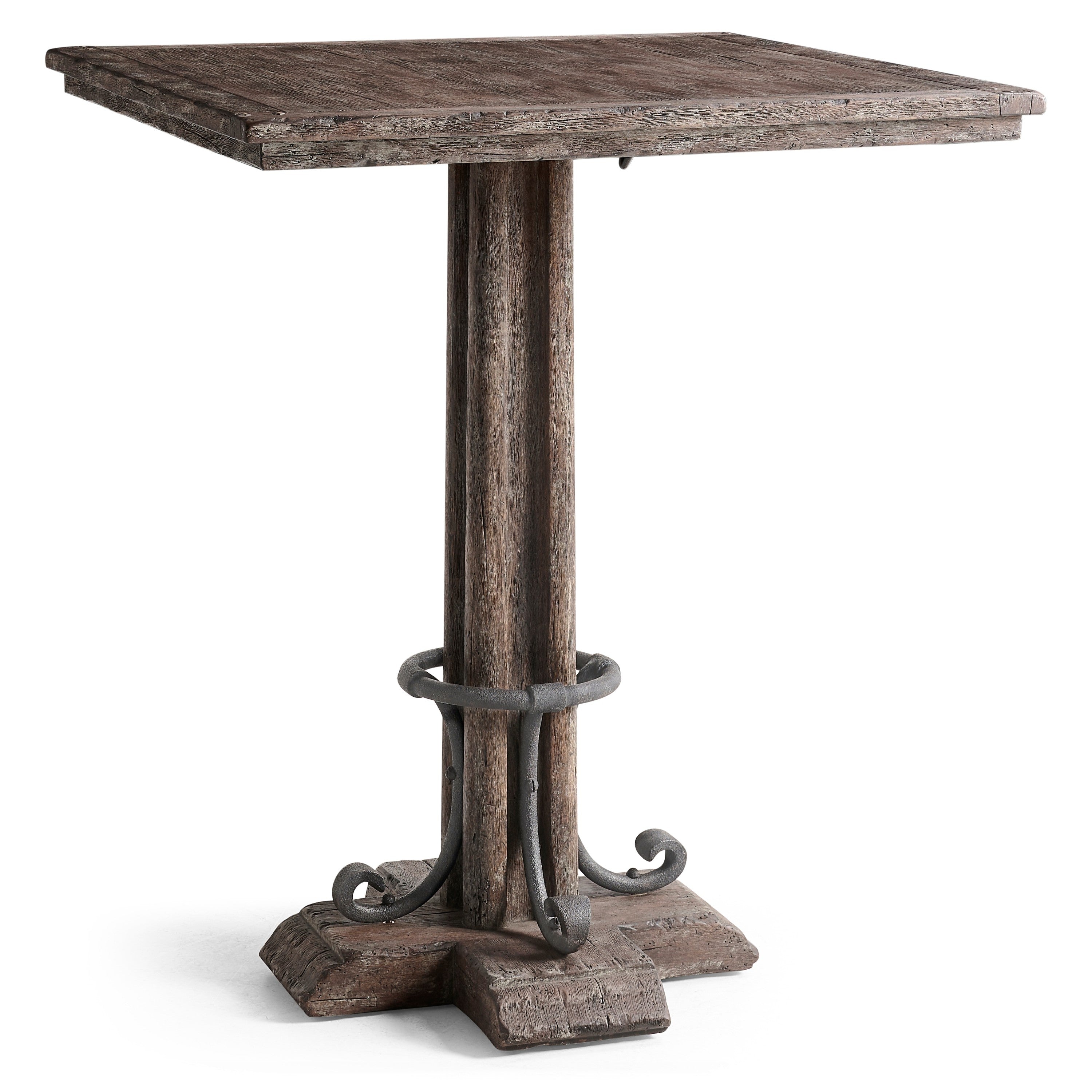 Jonathan Charles Caldera Oscura Square Bar Table