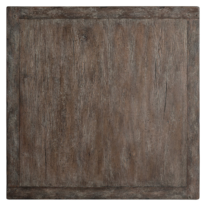 Jonathan Charles Caldera Oscura Square Bar Table