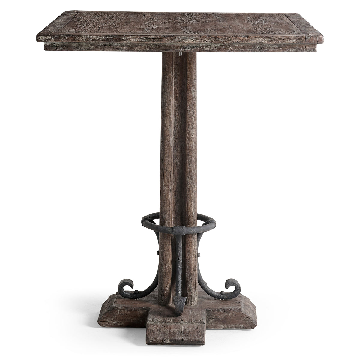 Jonathan Charles Caldera Oscura Square Bar Table