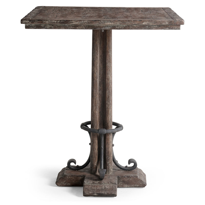 Jonathan Charles Caldera Oscura Square Bar Table